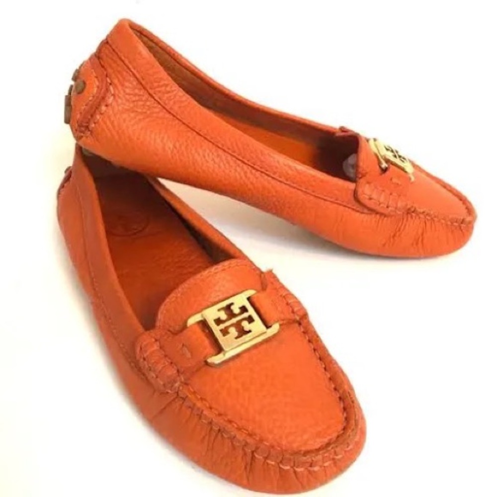 Tory Burch Tangerine Loafers
